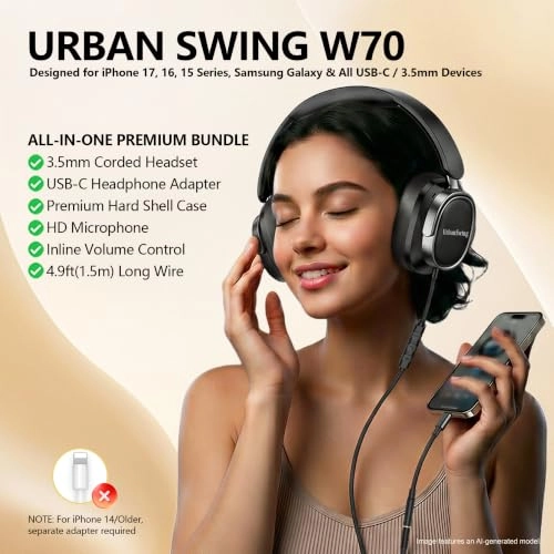W70 Wired Headset