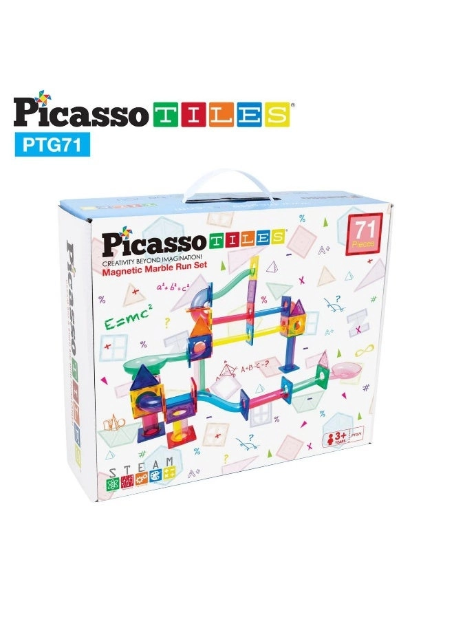 Magnetic Marble Run - Architecture 71pcs