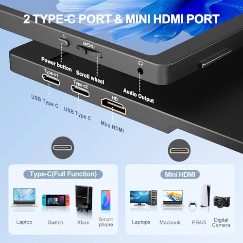 Portable Monitor - 185cm11 18.5 Inches 1920x1080