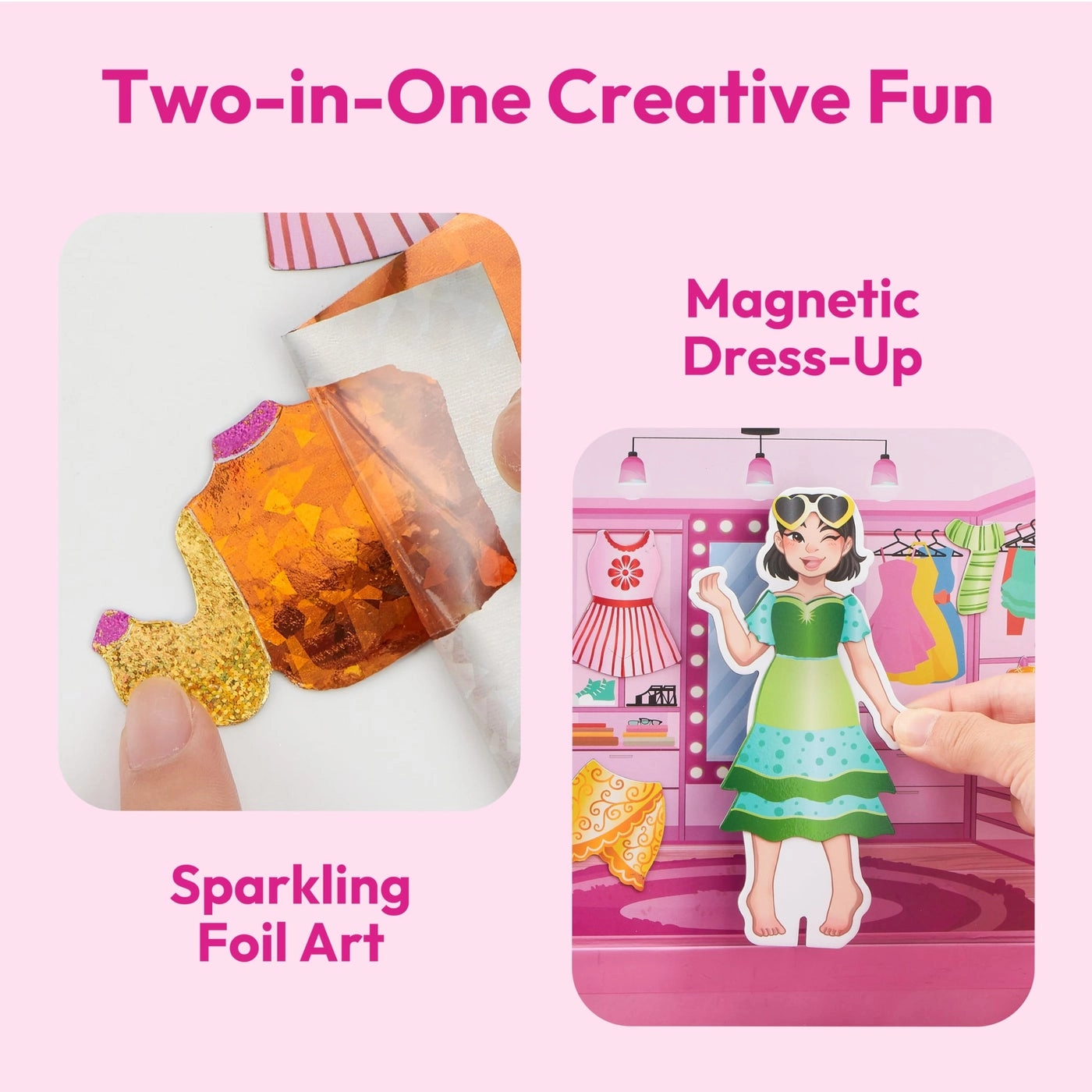 Foil Magnet Dress-Up Kit - 4+ years