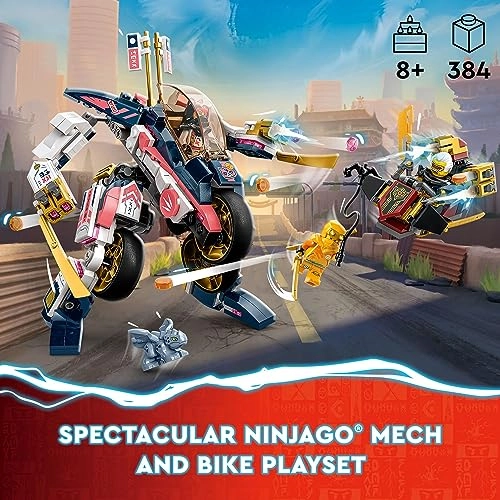 NINJAGO Sora’s Transforming Mech Bike Racer (71792)