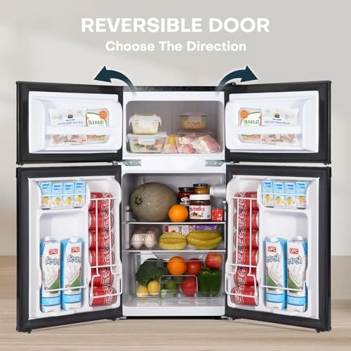 Mini Double Door Refrigerator