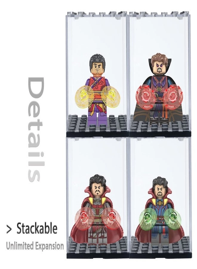 Acrylic Display Case - 12PCS High-Transparency Stackable