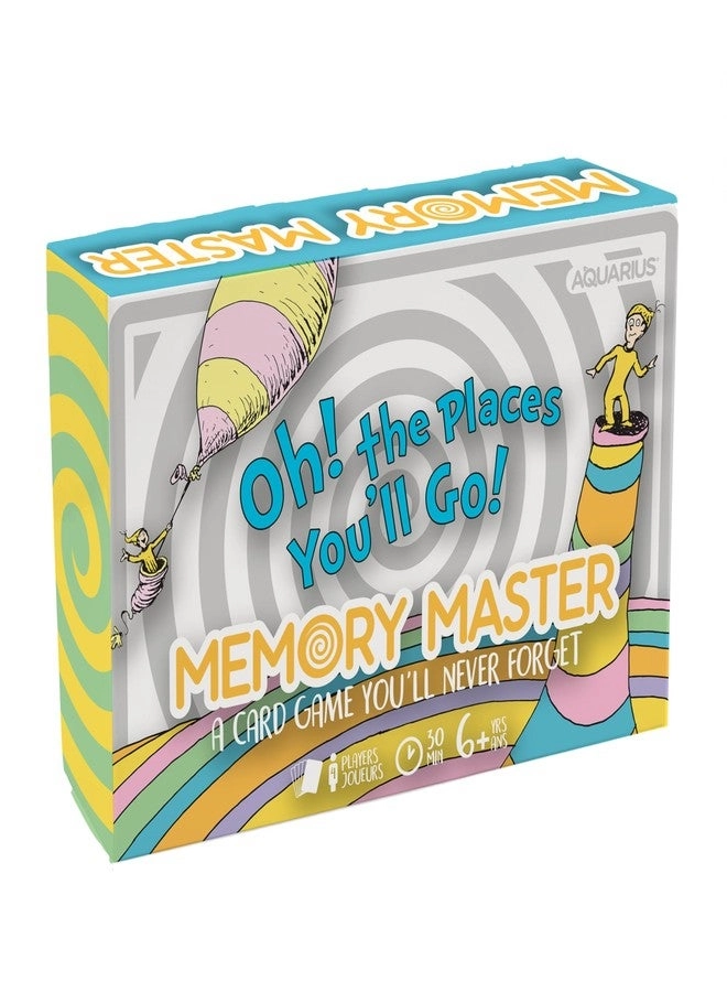 Aquarius Oh, The Places You'll Go! Memory Master - Card Game