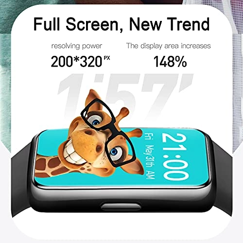 Smart/Wearable Watch - 1.57 inch screen Pink