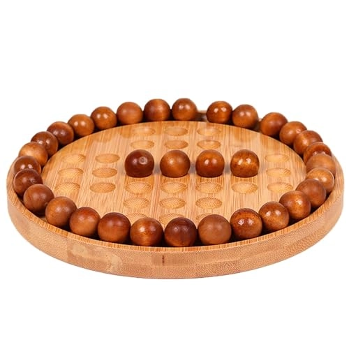 Chess - Wooden Solitaire Handcrafted