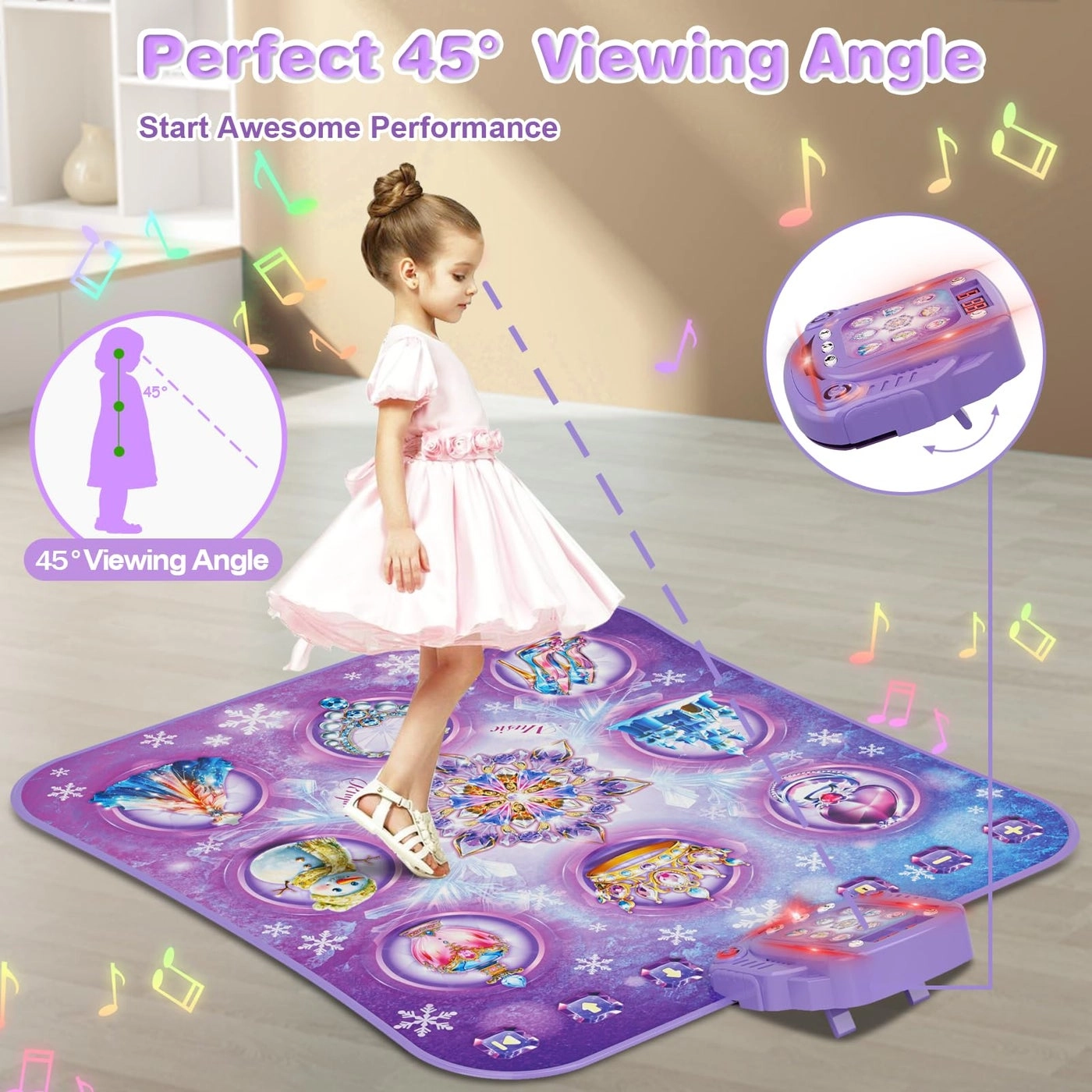 Surelect Frozen Dance Mat - 3 to 12 years+