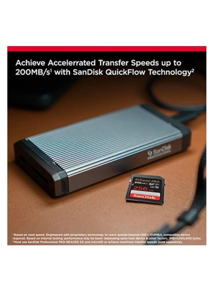 Extreme Pro SD UHS I 256GB