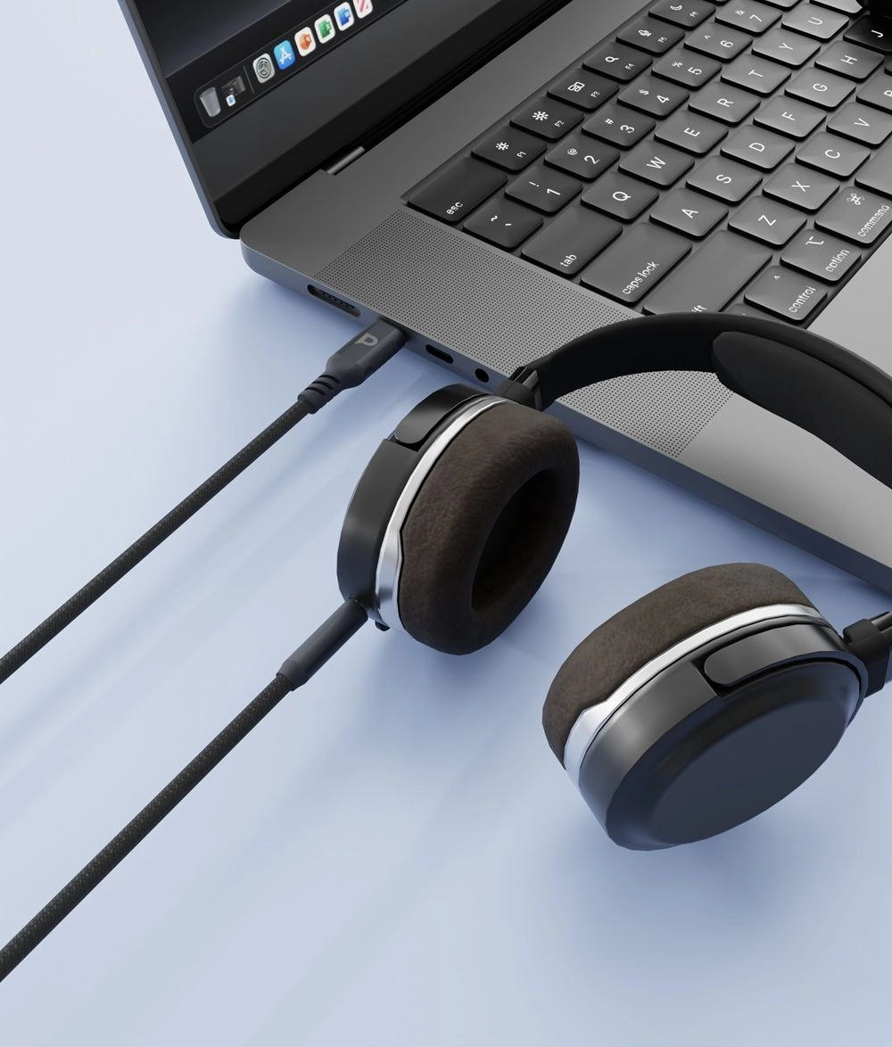 Power Sync Weave USB-C To 3.5mm Audio - 1.2 M
