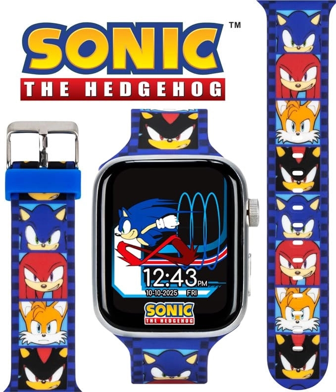 Sonic The Hedgehog Kids Smartwatch