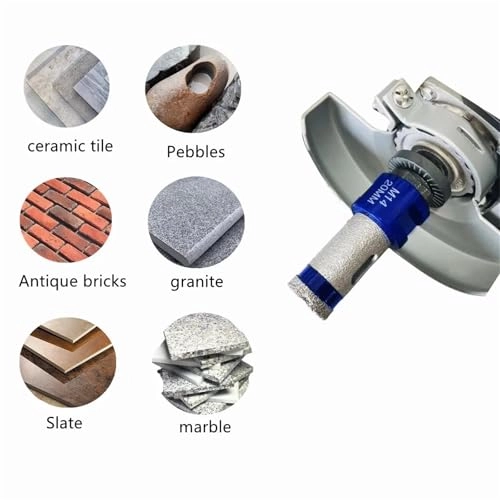 Vacuum Thread Brazed Hole Opener - 1Pcs 20mm-68mm
