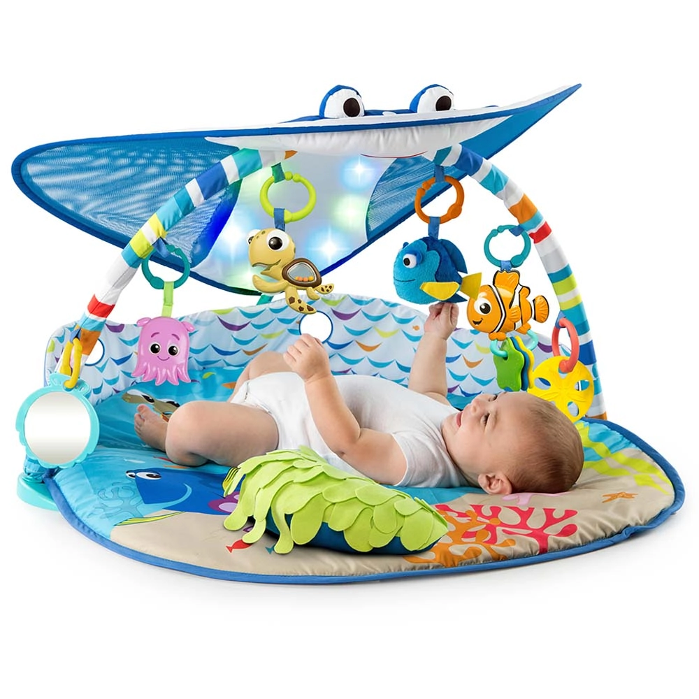 Finding Nemo Mr. Ray Ocean Lights & Music Gym - 0 month