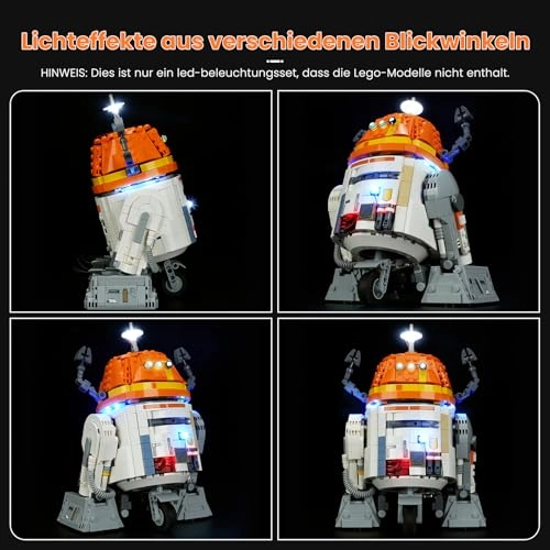 LED Lighting Kit for Lego 75416 - Light Only USB Battery Compartment