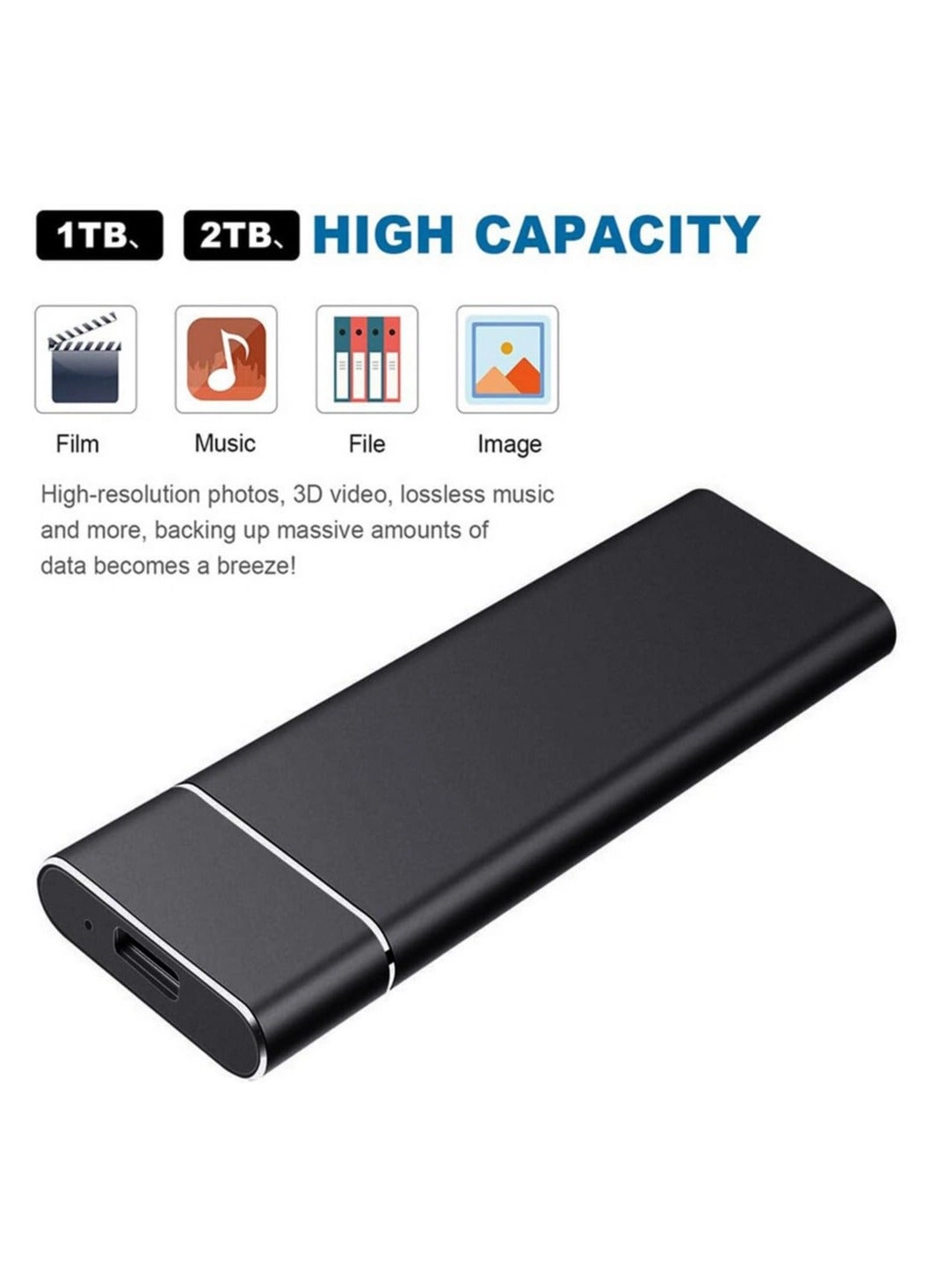 Solid State Mobile Hard Drive - 10 TB