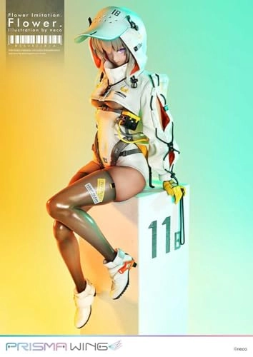 Prisma Wing Flower Illustration - PVC