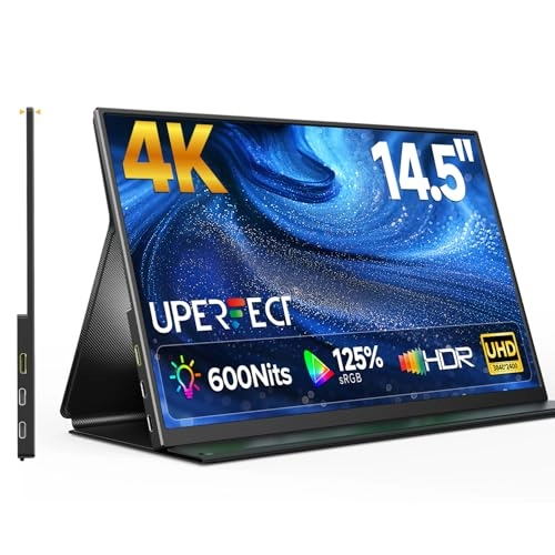 4K Portable Monitor - 14.5" 3840 x 2400 Pixels