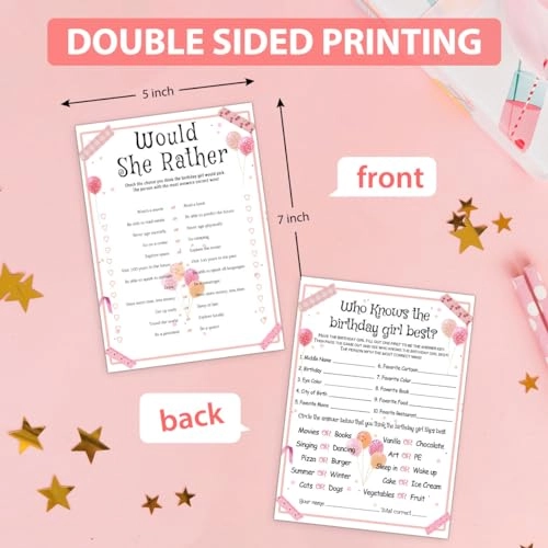 Who Knows the Birthday Girl Best - 20