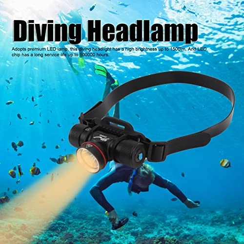 Diving Headlamp - 1000lm 10W IPX68