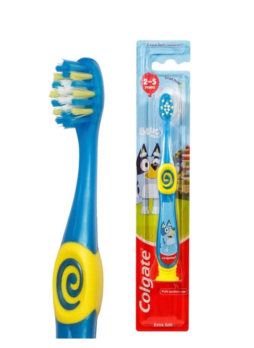 Bluey Toothbrush - Extra Soft 3-Piece Pack