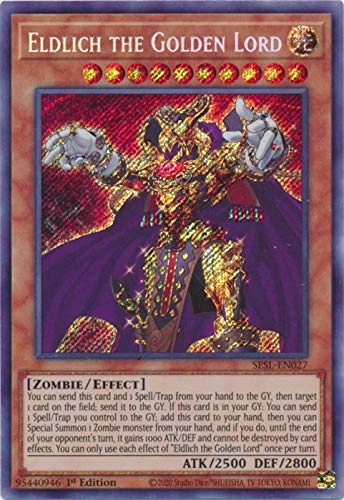 Yu-Gi-Oh! Eldlich the Golden Lord SESL-EN027 - 1st Edition