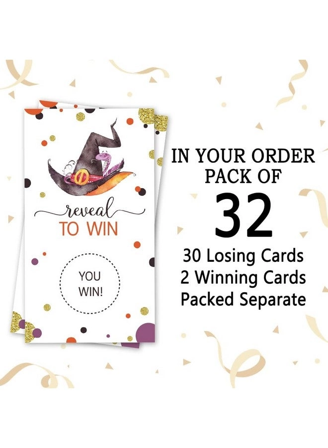 Scratch Off Cards - 32 Pcs