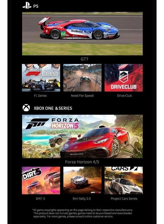 V9 Gen 2 Racing Wheel & Pedals - PC/Xbox/PS4/Switch