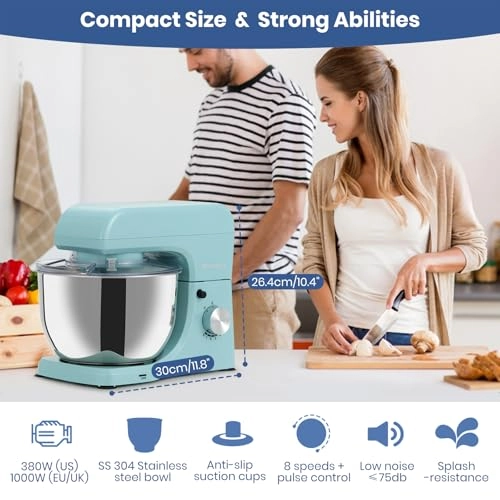 Electric Kitchen Mixer - 4.5 Liters 1000 watts