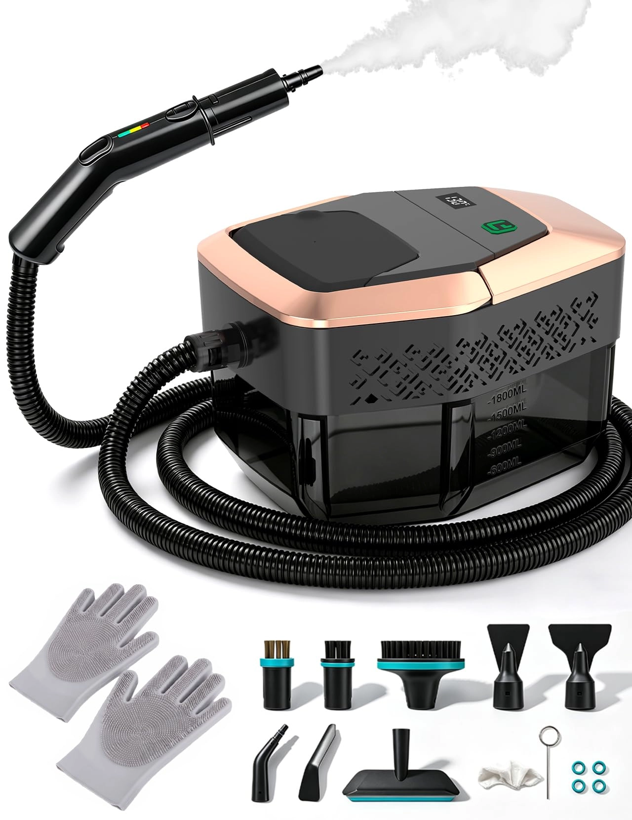 Cimvidi Steam Cleaner - 4 Bar 1.8 liters