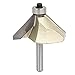 Chamfer Router Bit - 45 Degree 1/4" Shank 7/8" Cutting Height