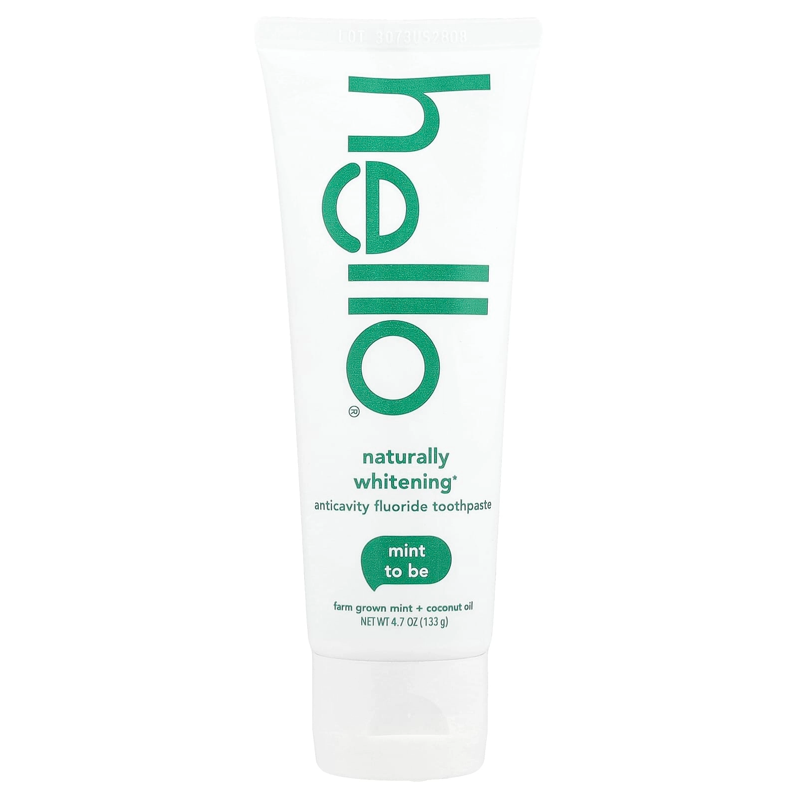 Hello Naturally Whitening Anticavity Fluoride Mint to Be Toothpaste 133 g