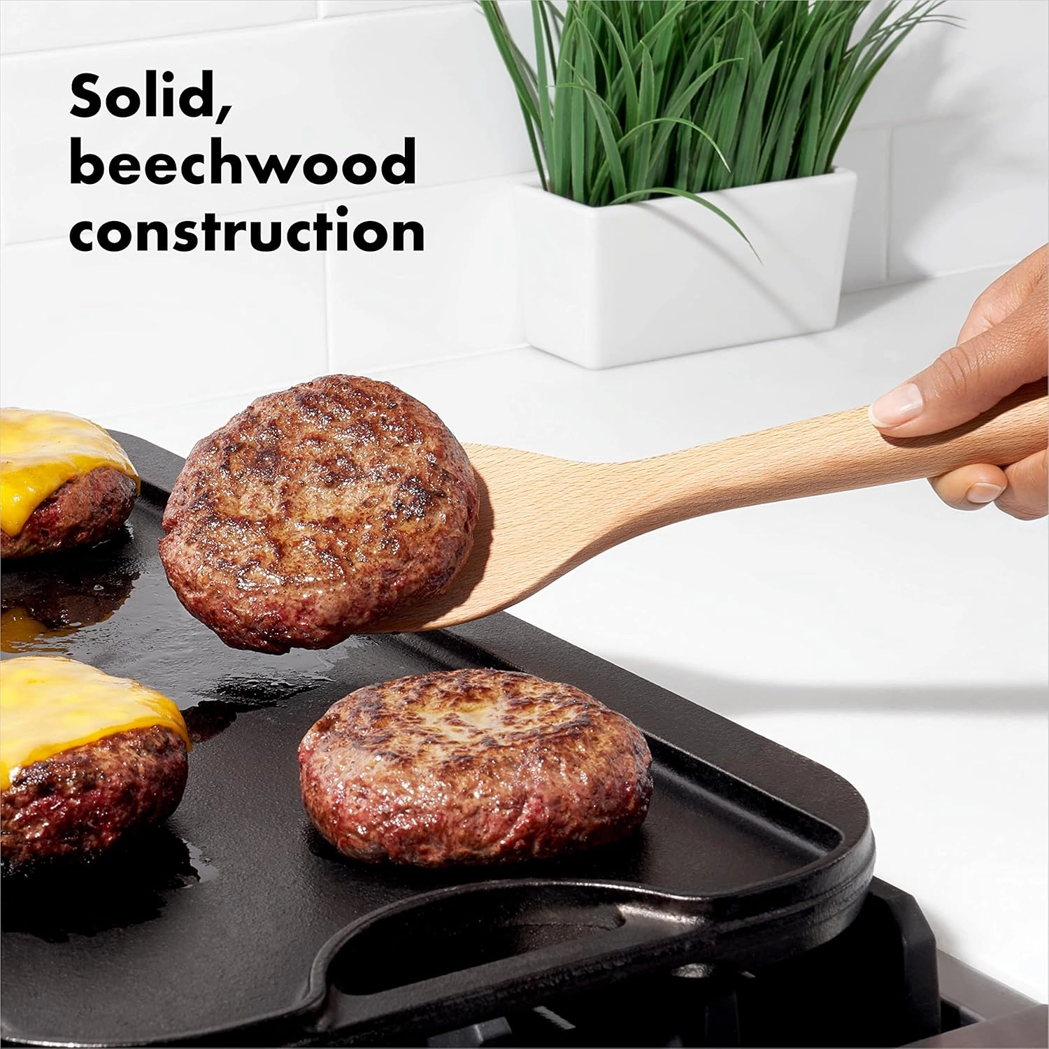 Bamboo Cooking Utensils Set - 4 Piece
