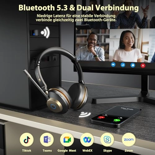 DE-AJ-BT881CD-HJ Wireless Headset