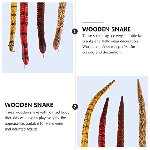 Wood snake - 8 piece(s)