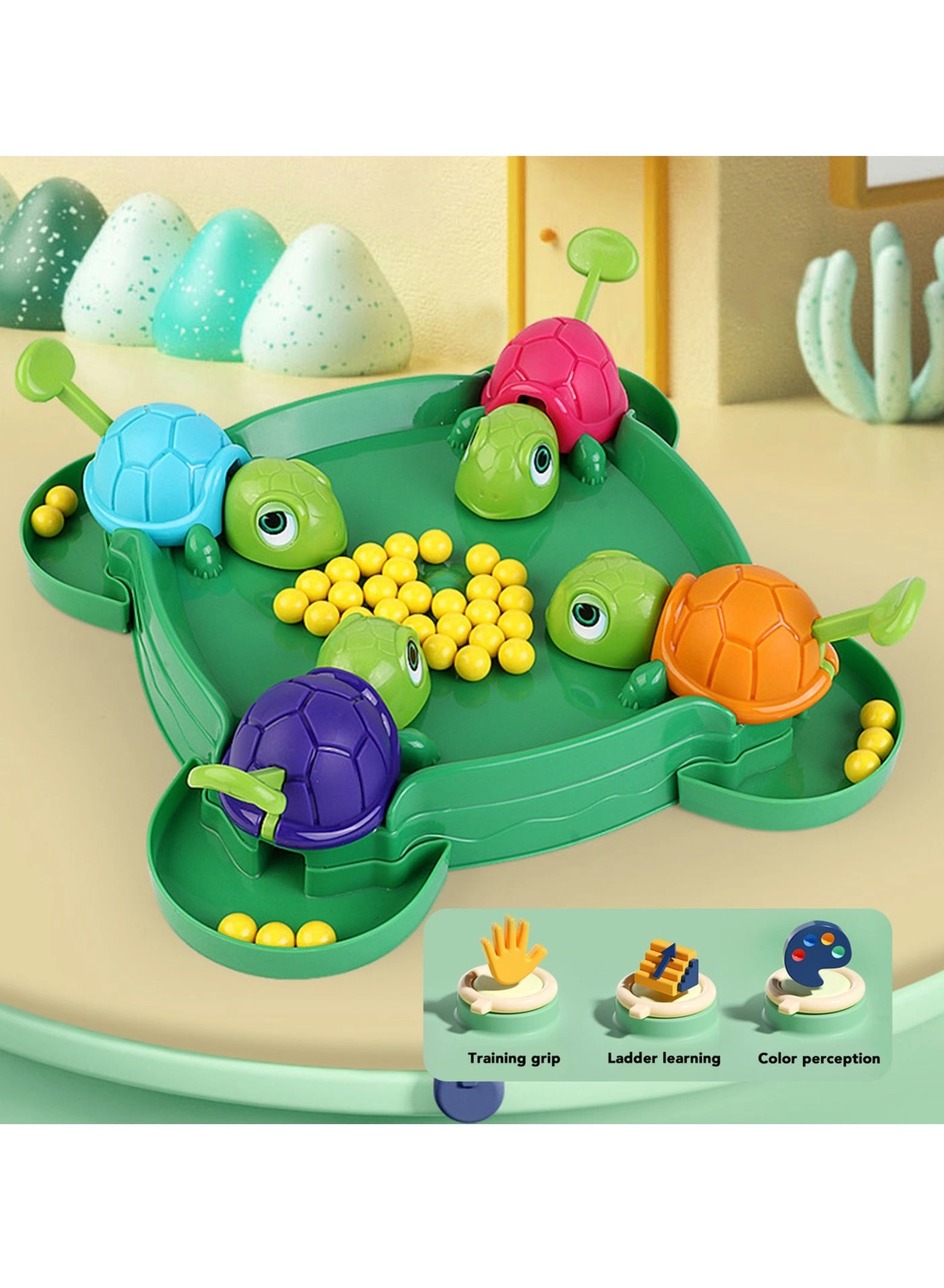 Hungry Turtles - Board Game For 2 to 4 Players