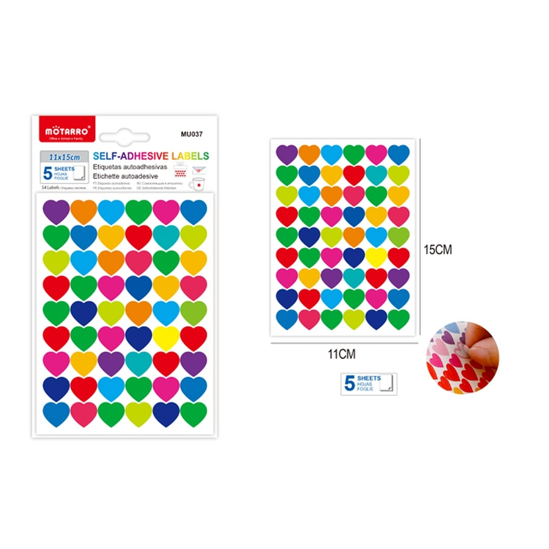 AL ARQAM LLC MU037 - Self-Adhesive Stickers