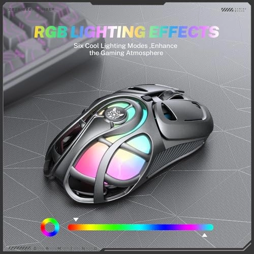 Tri-Mode Wireless Gaming Mouse - 2.4G/Bluetooth/USB-C