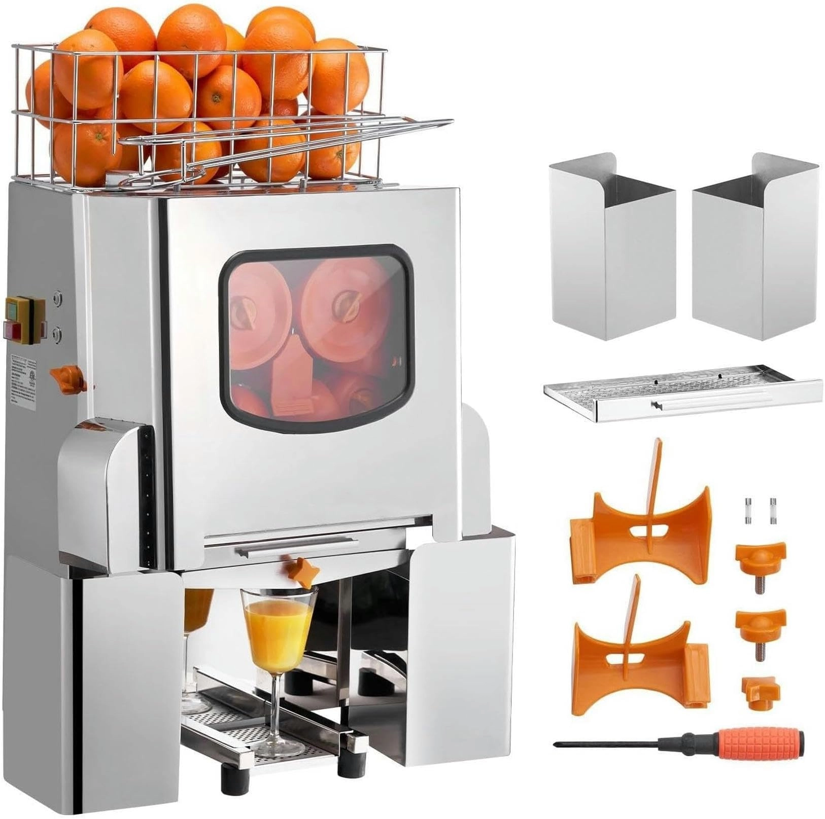 KujTgf Commercial Orange Juicer Machine - 120W