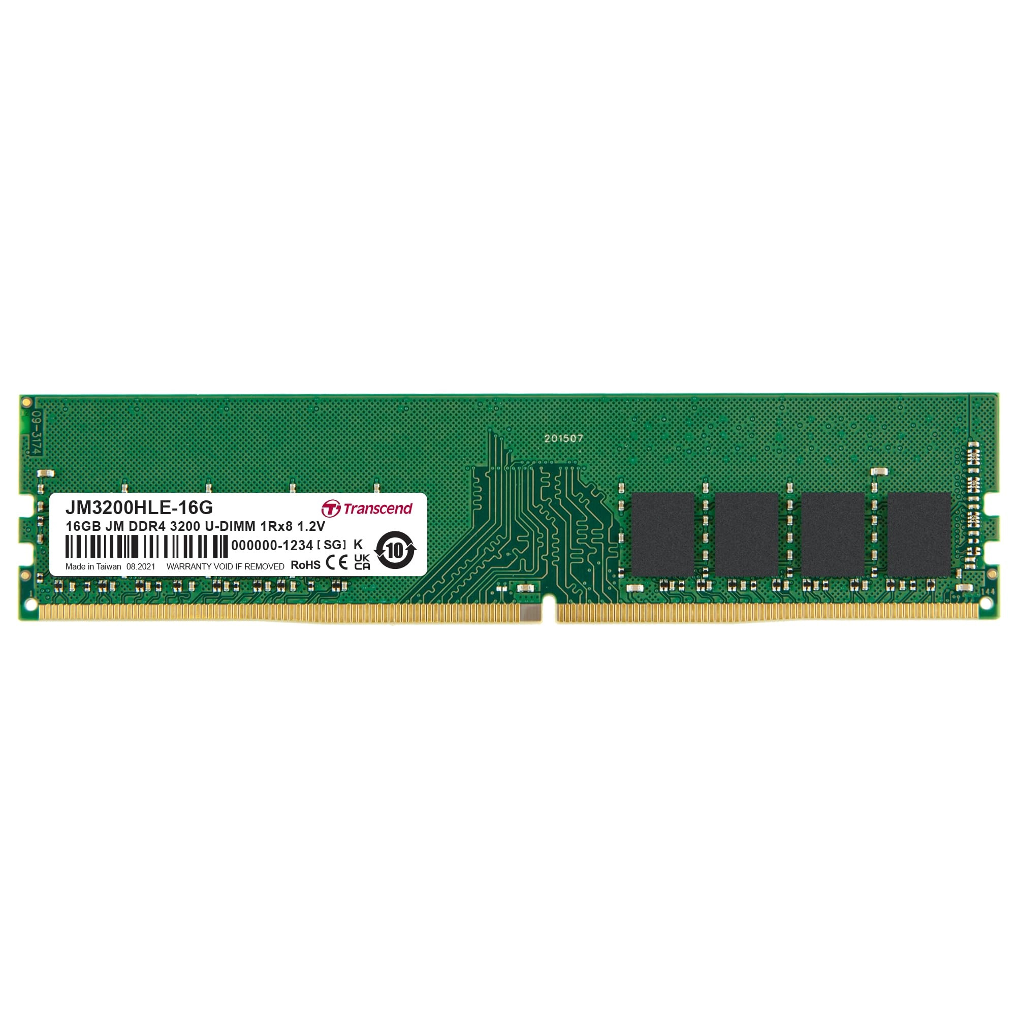 Transcend JetRam - 16GB 3200MHz SO-DIMM DDR4