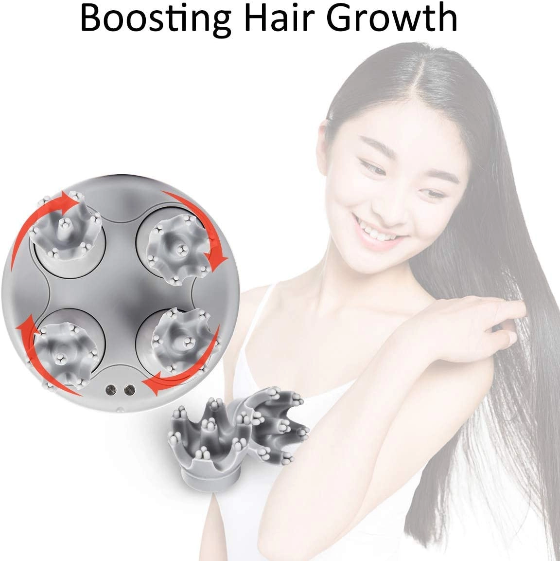 Electric Scalp Massager - 84 Nodes Portable Handheld