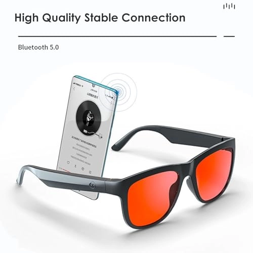 Smart Sunglasses - Wireless Bluetooth Built-in Mic & Speakers UV Protection