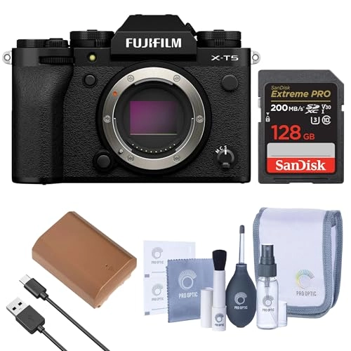 X-T5 + SD Card + Battery + Cleaning Kit