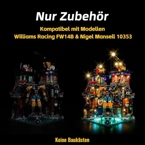 Ninjago City Workshops 71837 - LED Light Set Decorative