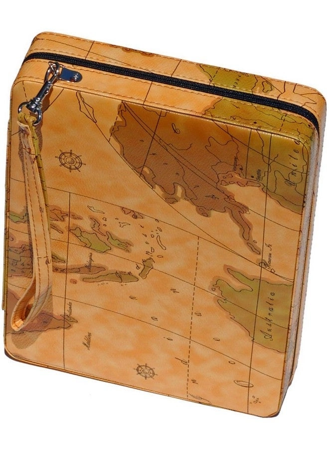 Backgammon Board - Magnetic Map Style + Carrying Strap