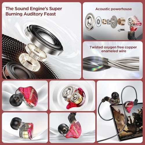 IEM-1BA1DD-1 Wired Earbud