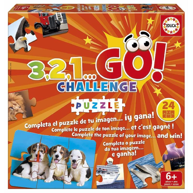 3 2 1...Go! Challenge Puzzle (19390) - 144 pcs