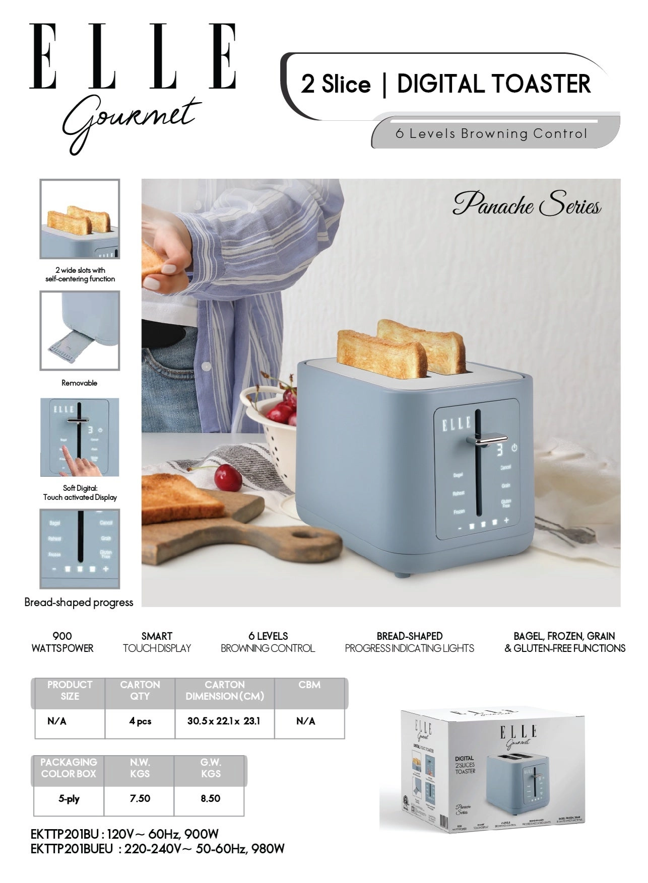 Panache Series - 2 Slices