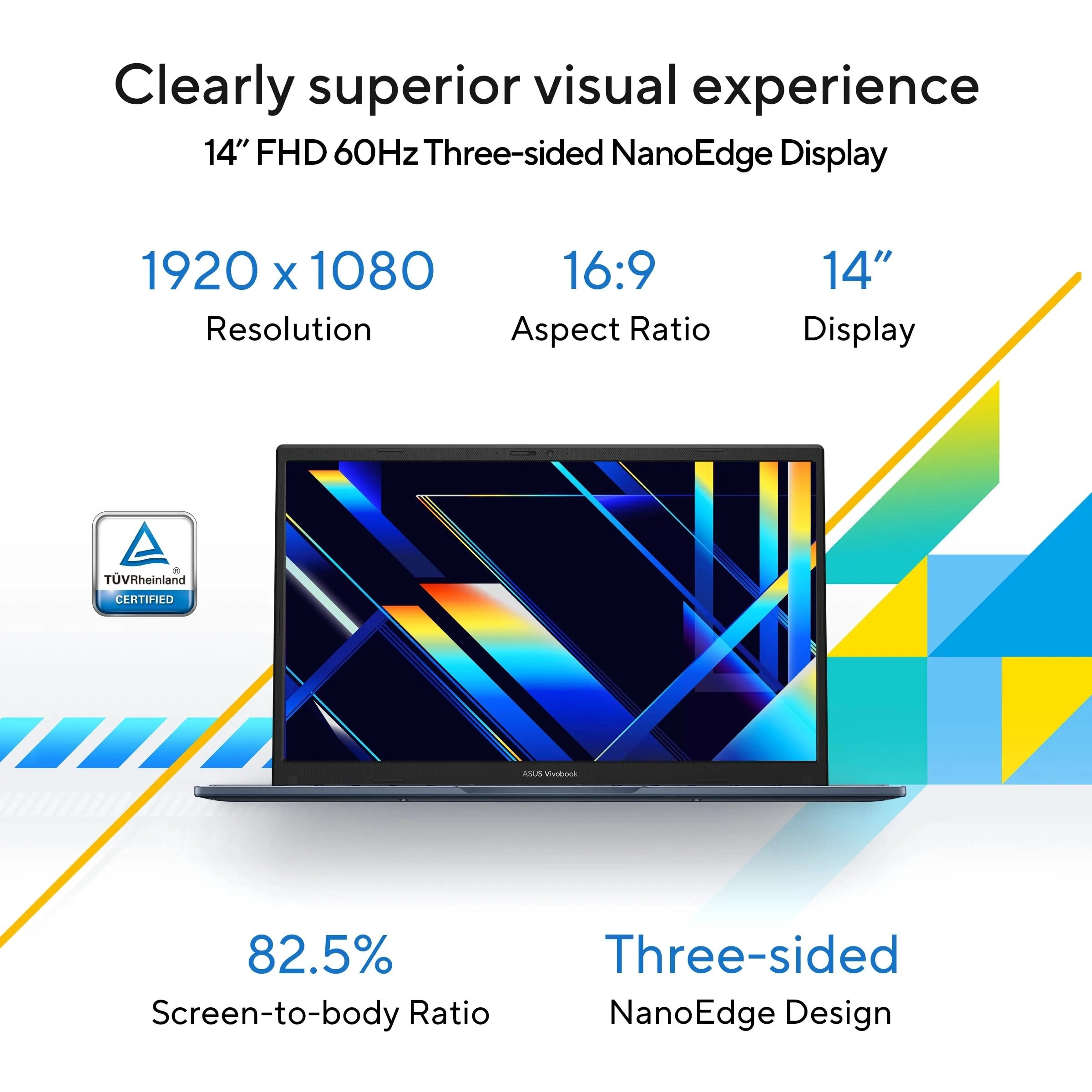Vivobook 14 X1404VAP-EB1541WS - 14'' Core 5 120U 16GB DDR5 512GB SSD