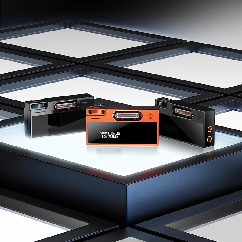 UA7 - Portable Hi-Fi DAC Built-in JAN6418 Vacuum Tubes 577mW@32Ω