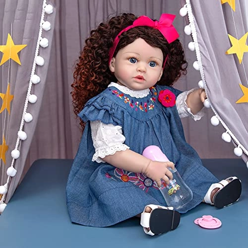 Reborn Baby Doll - 22 Inch Vinyl Baby Girl