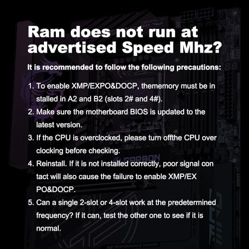 Computer Desktop Memory Ram DDR4 - 32GB(2x16GB) 3200MHZ